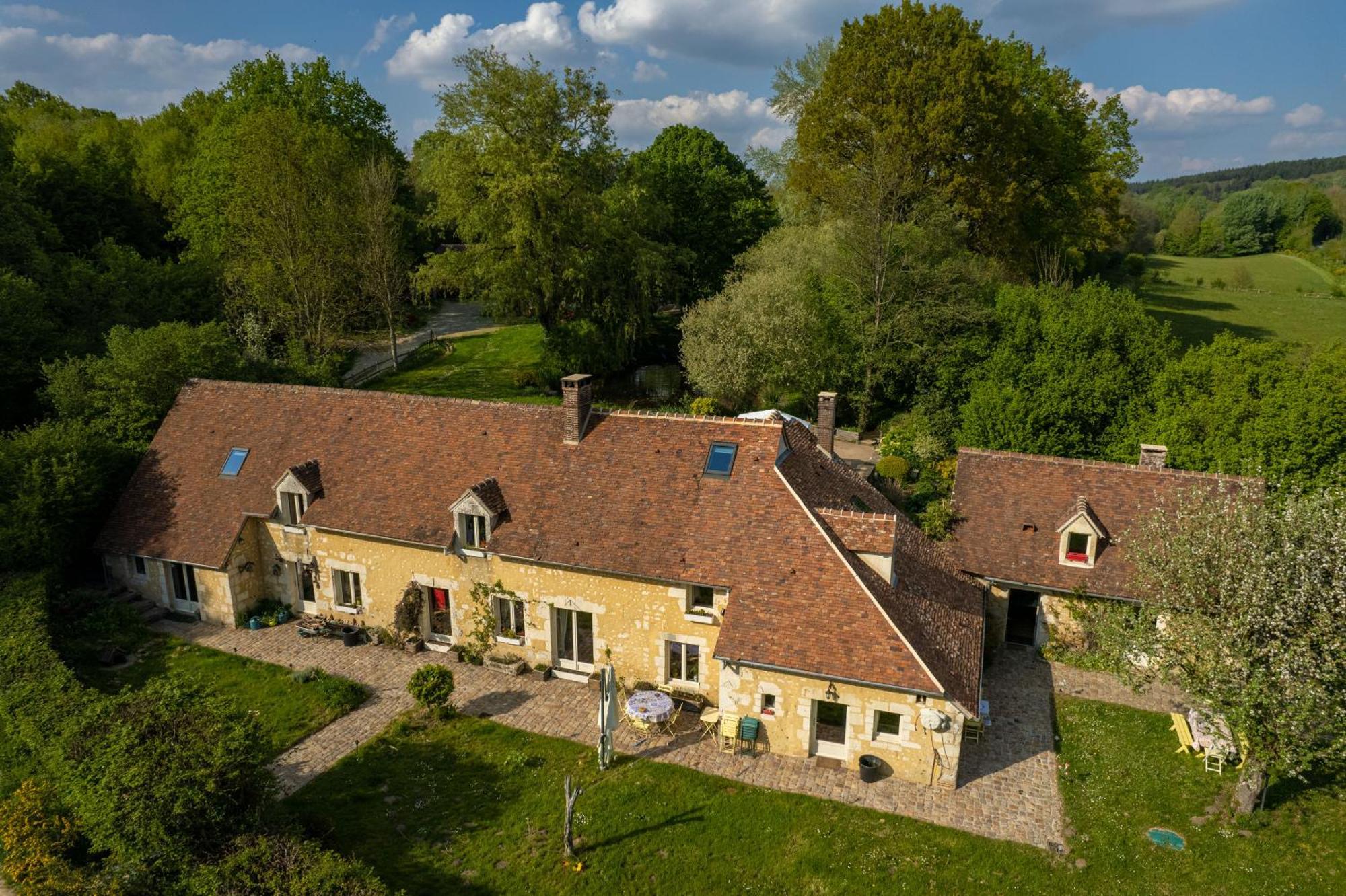 Domaine Moulin De Boiscorde 1H45 Paris Bed and Breakfast Rémalard Exteriör bild